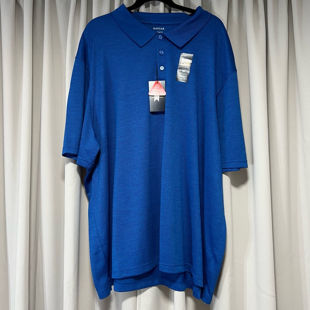 HAGGAR BLUE T-SHIRT FOR MEN
